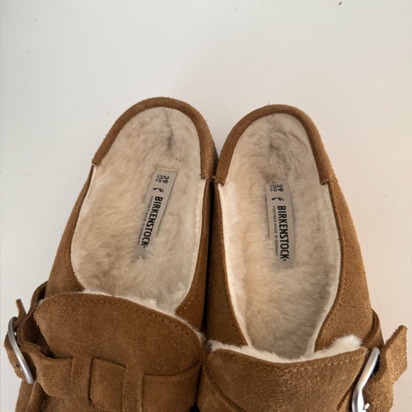 Birkenstock Tan Footwear with Cream Lining - Picture 4 of 7